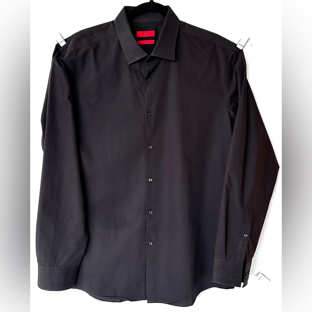 Hugo Boss Red Label - Men’s Dress Shirt -Easy Iron, Slim Fit